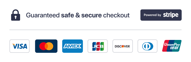 Stripe Secure Checkout Logos
